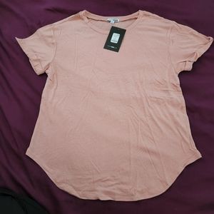 Fashion Nova-Annie Cuffed Short Sleeve Top